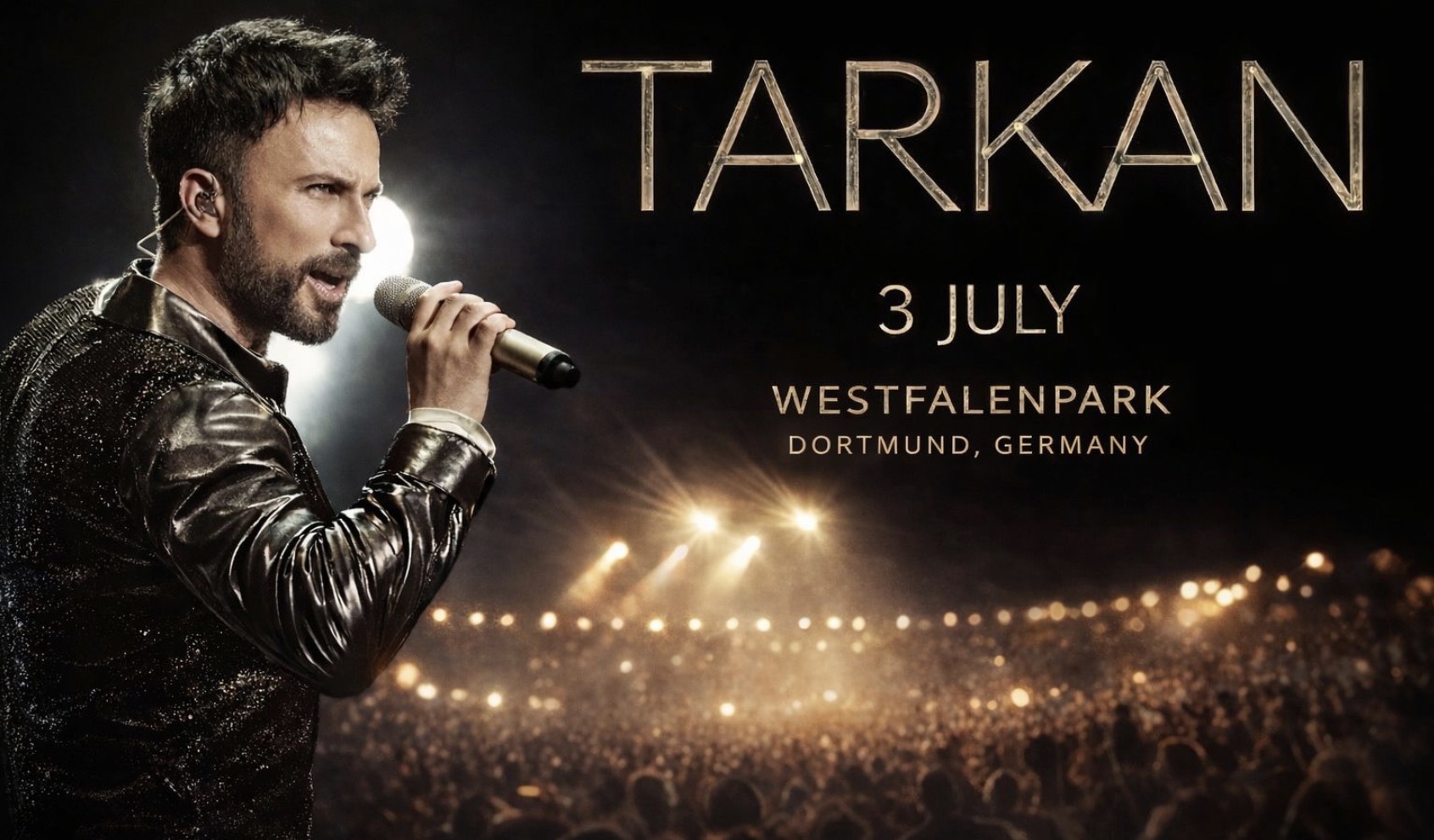 DORTMUND TARKAN KONSERİ ÖZEL THY İLE 3 GECE
