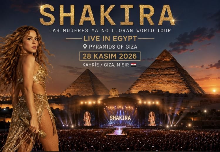 İstanbul’dan Sharm - Kahire Shakira Konseri Turu 5 Gece